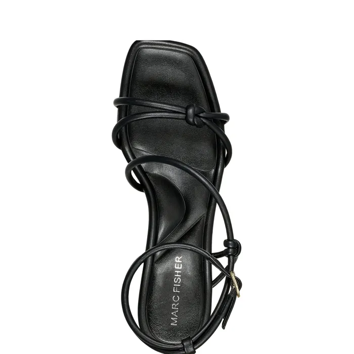 Gurion Block Heel Sandal Black Sandals Marc Fisher Women