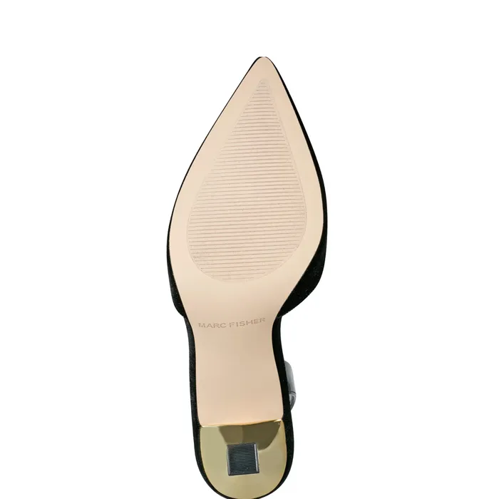 Hadya Slingback Pump Black Velvet Heels and Pumps Marc Fisher Women