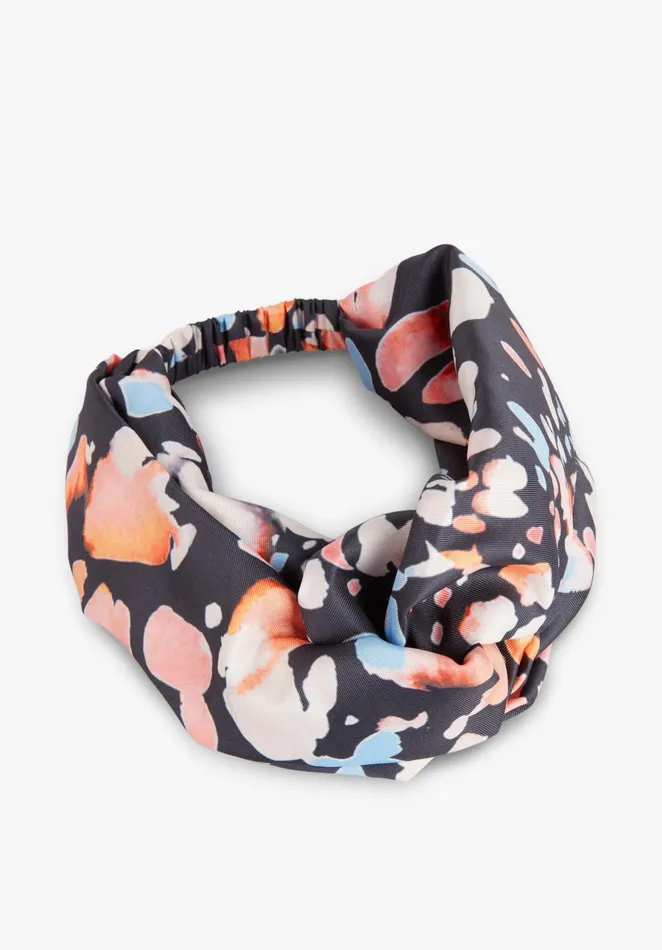 Hair Accessories Women Hush Amelia Headband Painted Mark Print Pinkorange