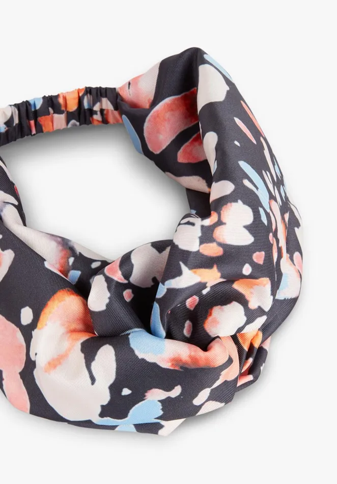 Hair Accessories Women Hush Amelia Headband Painted Mark Print Pinkorange