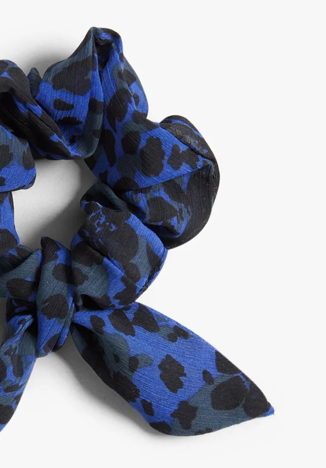 Hair Accessories Women Hush Andria Printed Scrunchie Blue Floral