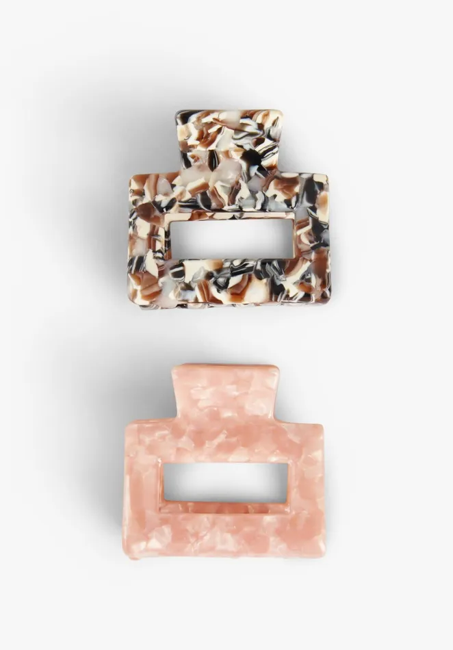 Hair Accessories Women Hush Parla Hair Claws Marblepink