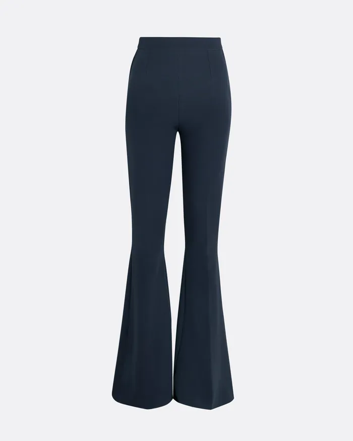 Halluana Midnight Navy Trousers Women Icons Safiyaa