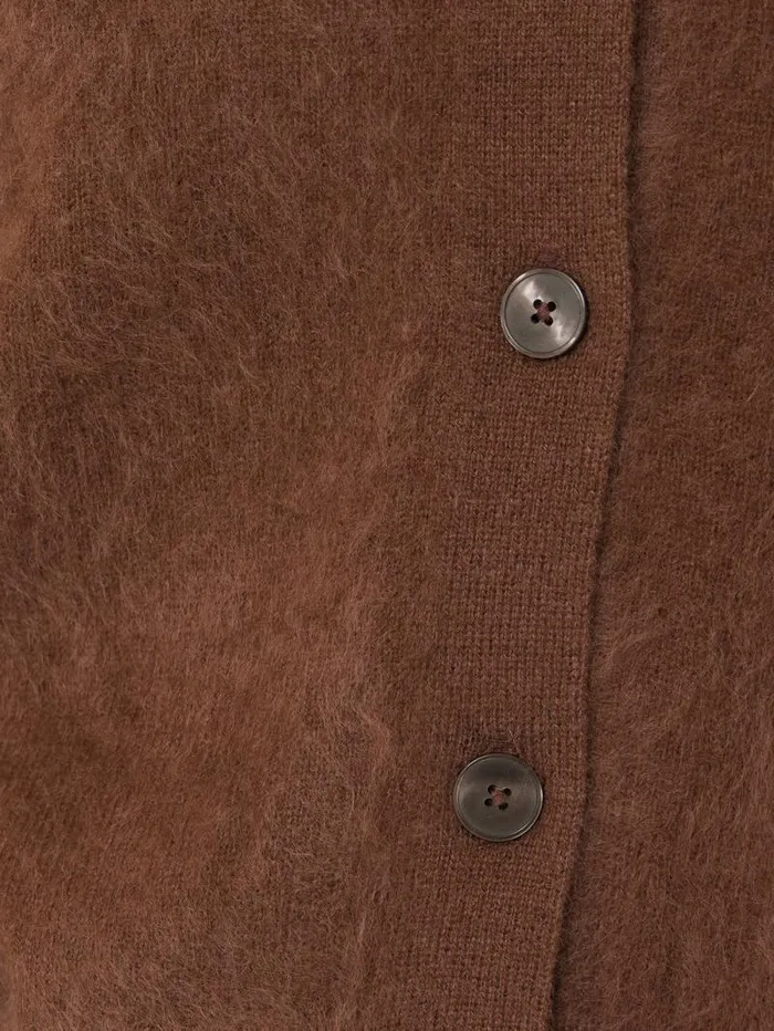 Halo Cashmere Cardigan Ginger Women Jigsaw Knitwear and Cashmere
