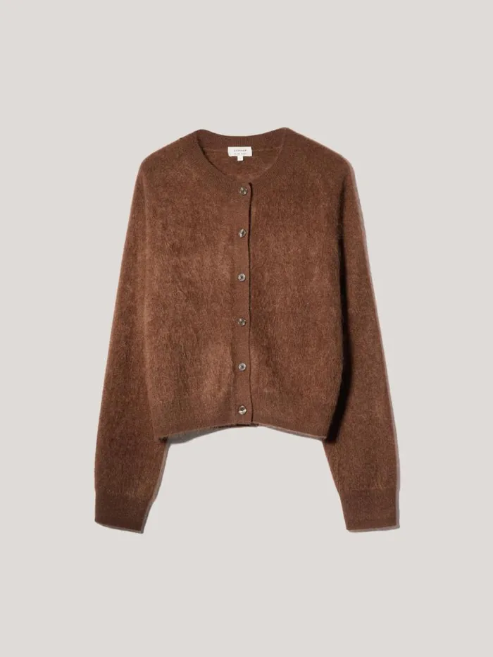 Halo Cashmere Cardigan Ginger Women Jigsaw Knitwear and Cashmere