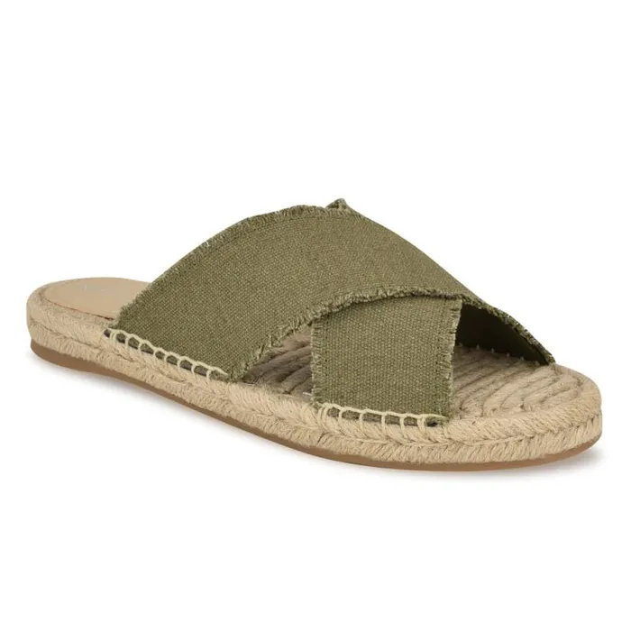 Hamden Flat Casual Sandals Medium Green Women Nine West Sandals Hamden Flat Casual Sandals Medium Green Women Nine West Sandals