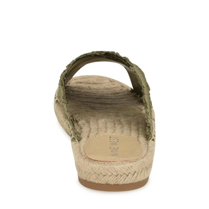 Hamden Flat Casual Sandals Medium Green Women Nine West Sandals Hamden Flat Casual Sandals Medium Green Women Nine West Sandals