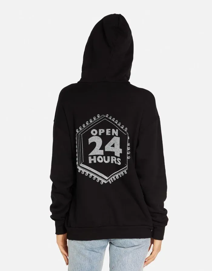 Harmony Mels DriveIn Black Women Lauren Moshi Hoodies