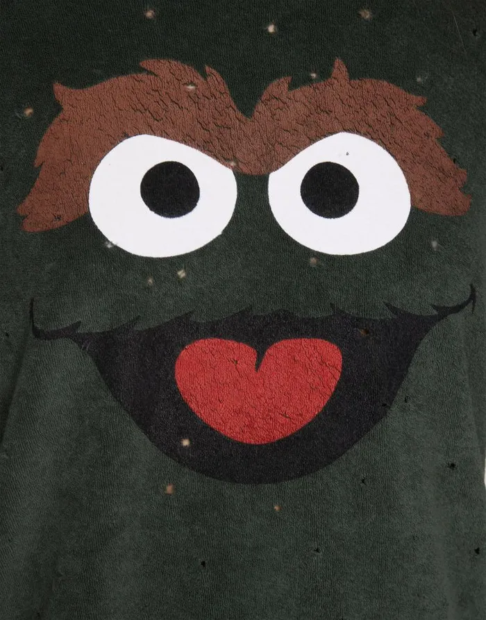 Harmony Oscar The Grouch Dark Ivy Women Lauren Moshi Hoodies