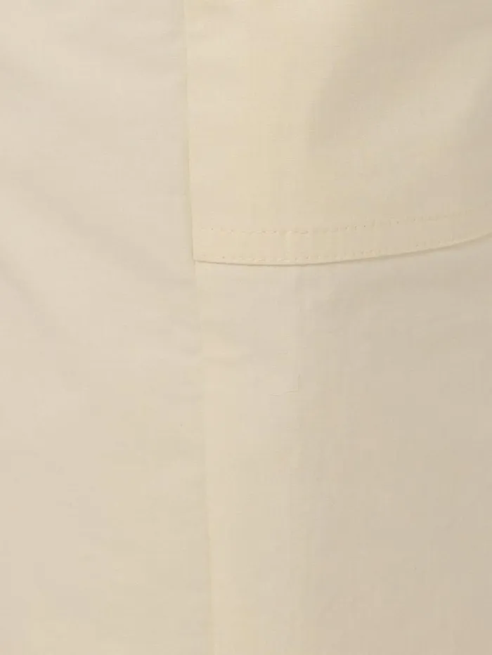 Hatton Cropped Trouser Cream Women Jigsaw Trousers