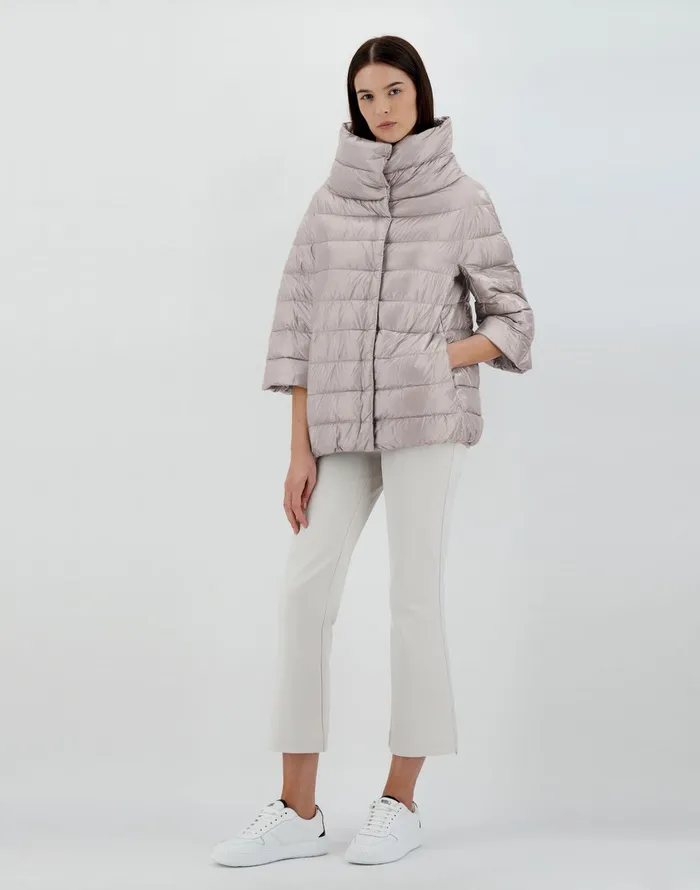Herno AMINTA Grey Pearl Women Capes