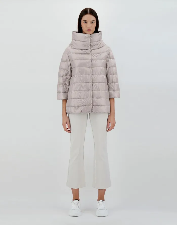 Herno AMINTA Grey Pearl Women Capes