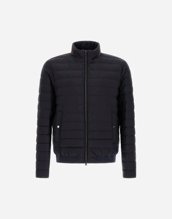 Herno ECOAGE BOMBER JACKET Blu Navy Men Bomber