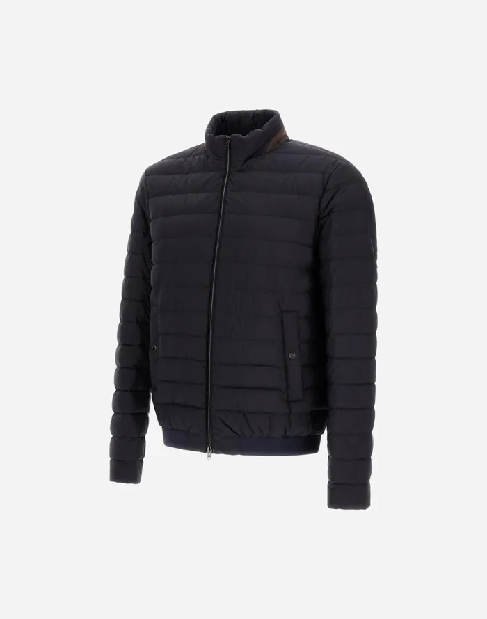Herno ECOAGE BOMBER JACKET Blu Navy Men Bomber
