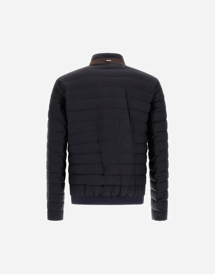 Herno ECOAGE BOMBER JACKET Blu Navy Men Bomber