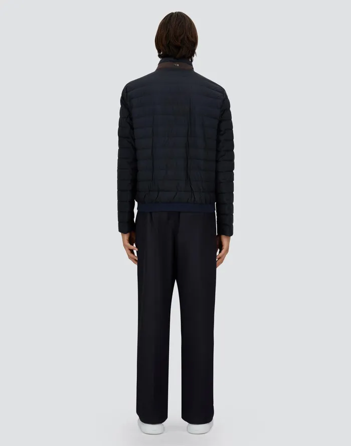 Herno ECOAGE BOMBER JACKET Blu Navy Men Bomber