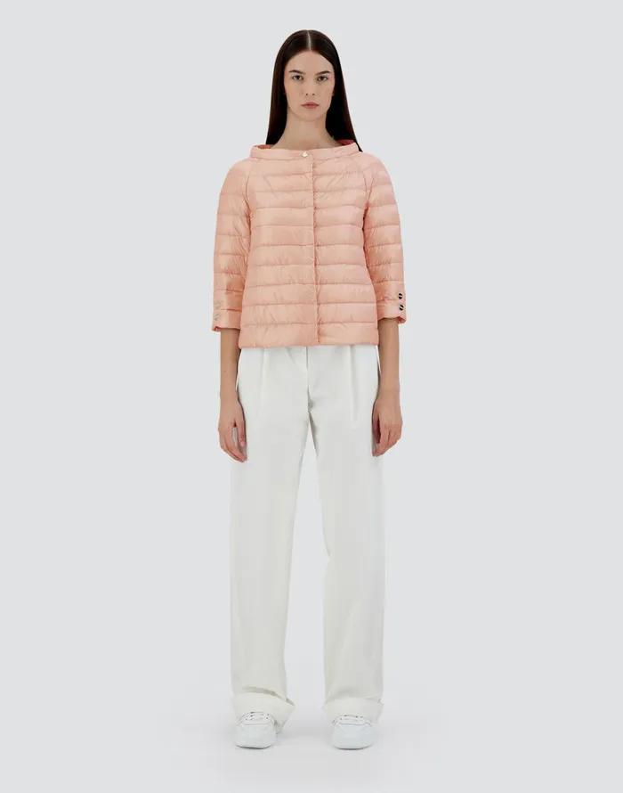 Herno ELSA Light Pink Women Capes