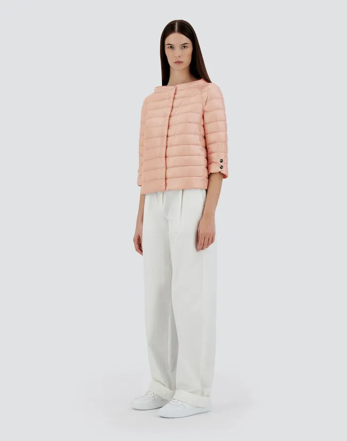 Herno ELSA Light Pink Women Capes