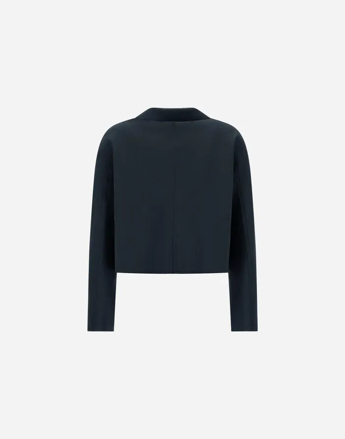 Herno FIRSTACT PEF JACKET Navy Blue Women Parka and Jackets