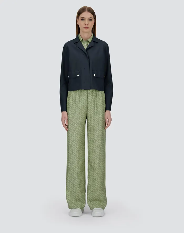 Herno FIRSTACT PEF JACKET Navy Blue Women Parka and Jackets