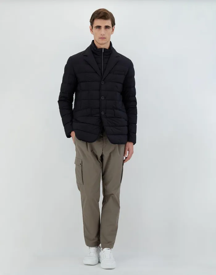 Herno GIACCA CON PIUMA LINEA LEGEND Black Men Blazers Herno GIACCA CON PIUMA LINEA LEGEND Black Men Blazers