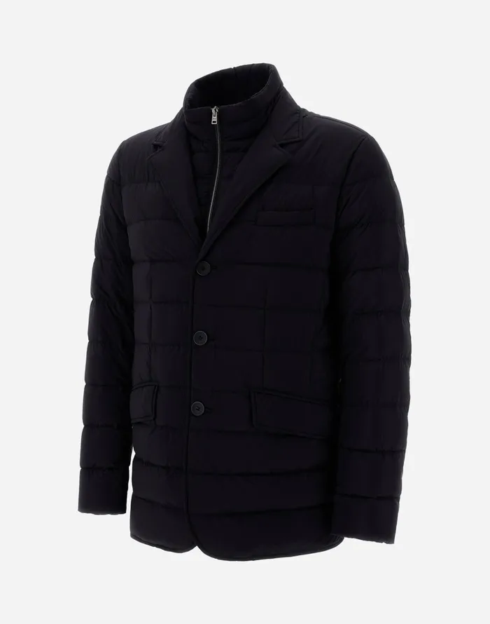Herno GIACCA CON PIUMA LINEA LEGEND Black Men Blazers Herno GIACCA CON PIUMA LINEA LEGEND Black Men Blazers