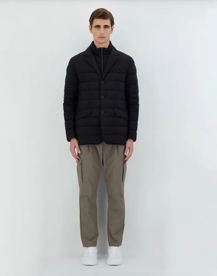 Herno GIACCA CON PIUMA LINEA LEGEND Black Men Blazers Herno GIACCA CON PIUMA LINEA LEGEND Black Men Blazers