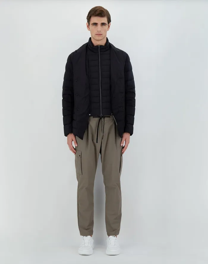 Herno GIACCA CON PIUMA LINEA LEGEND Black Men Blazers Herno GIACCA CON PIUMA LINEA LEGEND Black Men Blazers