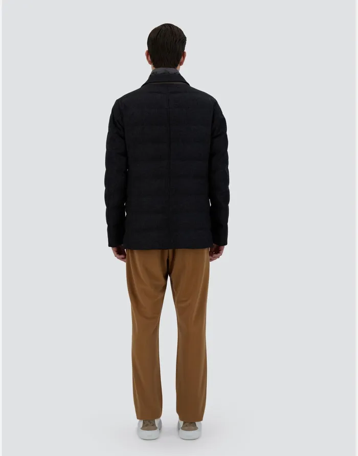 Herno GLEN PLAID WOOL and CASHMERE BLAZER Grey Men Blazers