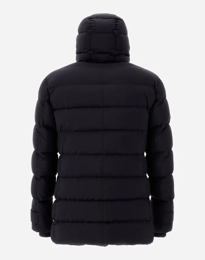 Herno L039ESKIMO Black Men Parka and Jackets