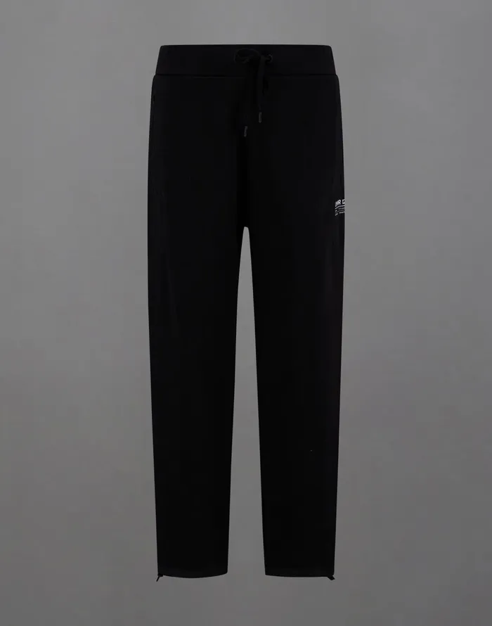 Herno LAMINAR TROUSERS IN HEAVY COTTON Black Men Trousers