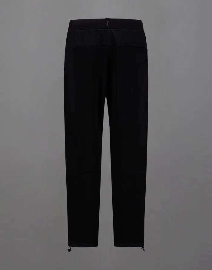 Herno LAMINAR TROUSERS IN HEAVY COTTON Black Men Trousers
