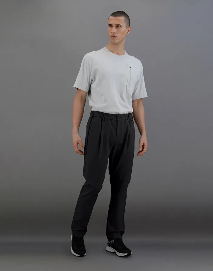 Herno LAMINAR TROUSERS IN MID SEASON NYLON Black Men Trousers
