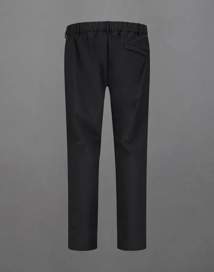 Herno LAMINAR TROUSERS IN MID SEASON NYLON Black Men Trousers