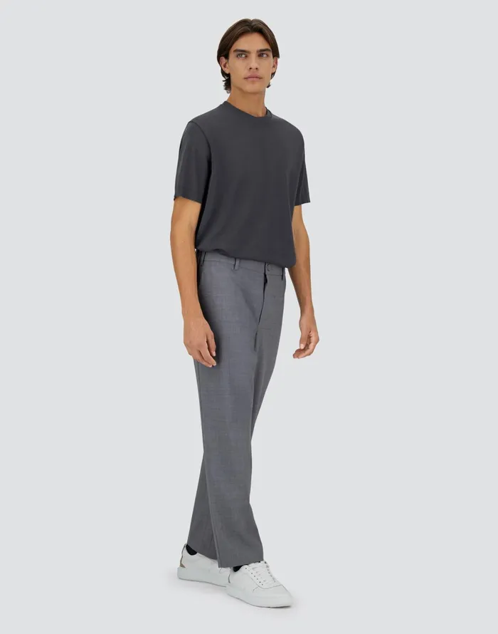 Herno LIGHT WOOL BLEND TROUSERS Grey Men Trousers