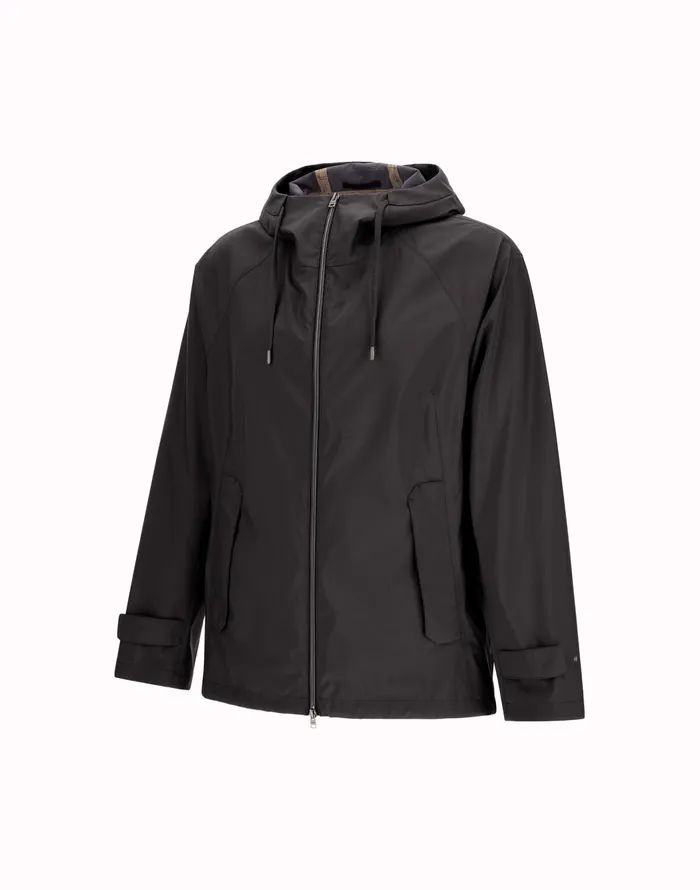 Herno NEW RAIN JACKET Iron Men Parka and Jackets