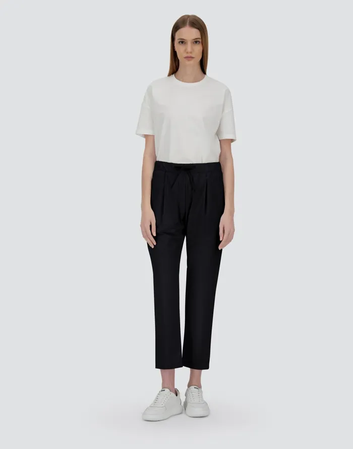 Herno NYLON MAESTRO TROUSERS Black Women Trousers