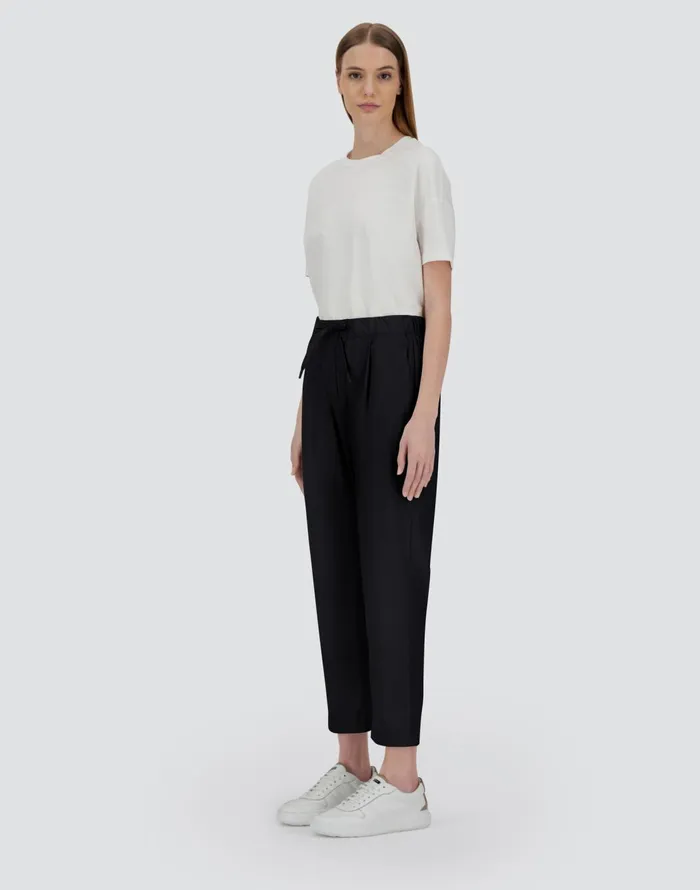 Herno NYLON MAESTRO TROUSERS Black Women Trousers