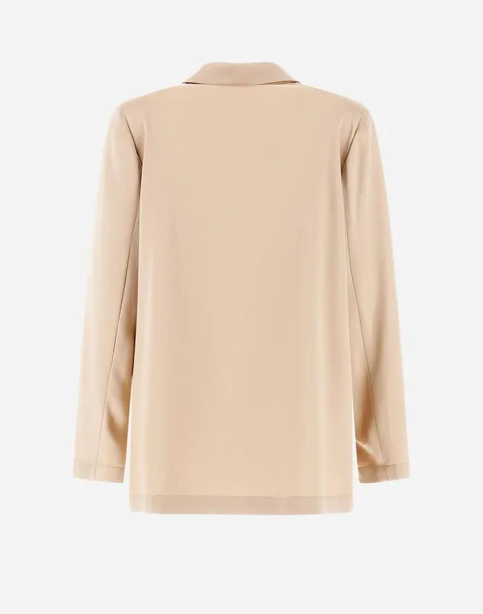 Herno RESORT BLAZER IN SATIN EFFECT Chantilly Women Blazers