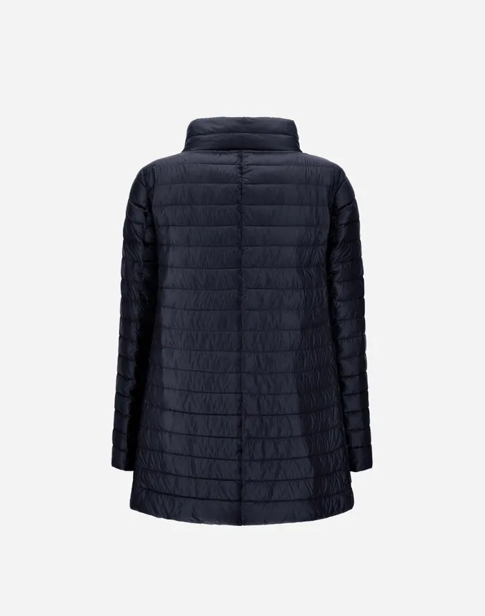 Herno REVERSIBLE ASHAPE JACKET IN NYLON ULTRALIGHT Blue Grey Women AShape