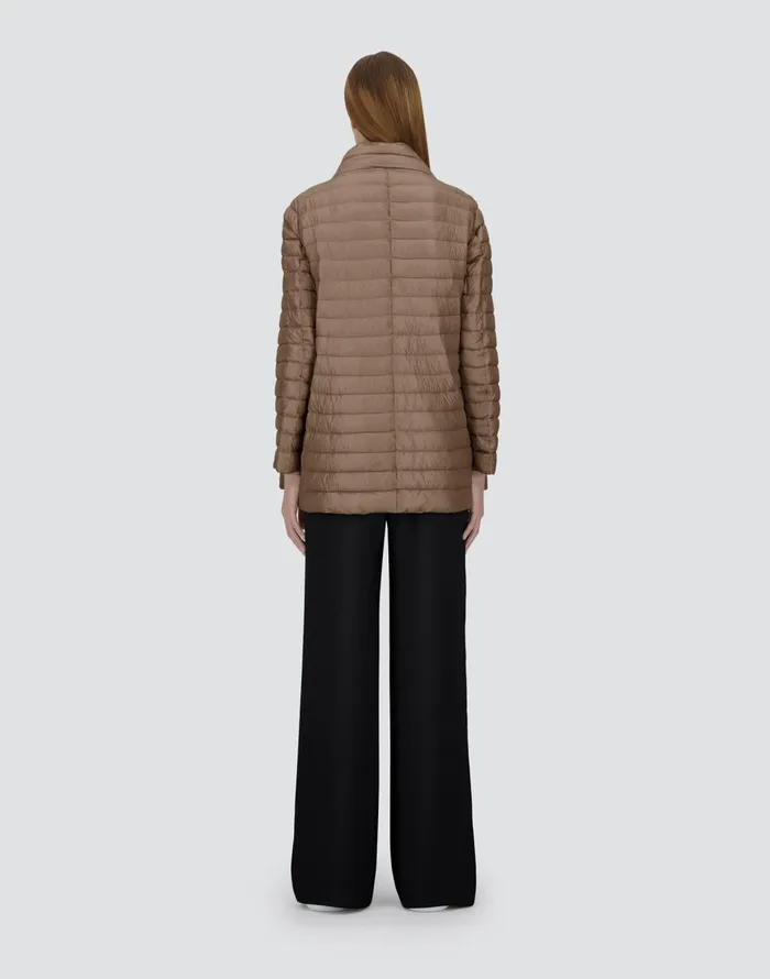 Herno REVERSIBLE ASHAPE JACKET IN NYLON ULTRALIGHT Chantillydove Grey Women AShape