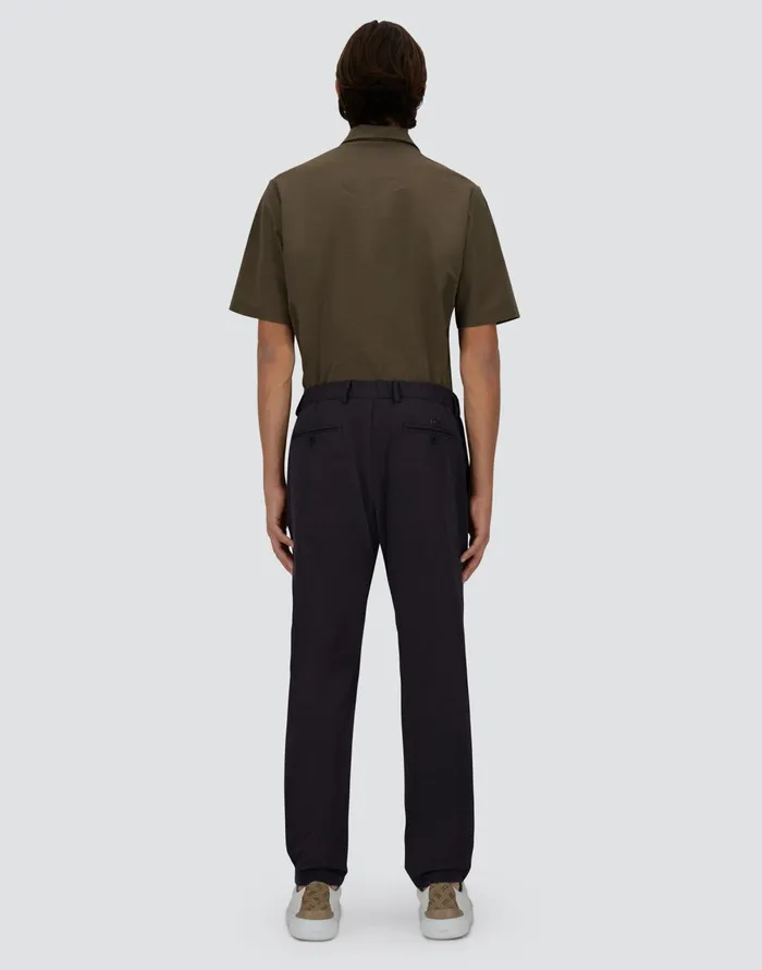 Herno SEERCREASE TROUSERS Blu Navy Men Trousers