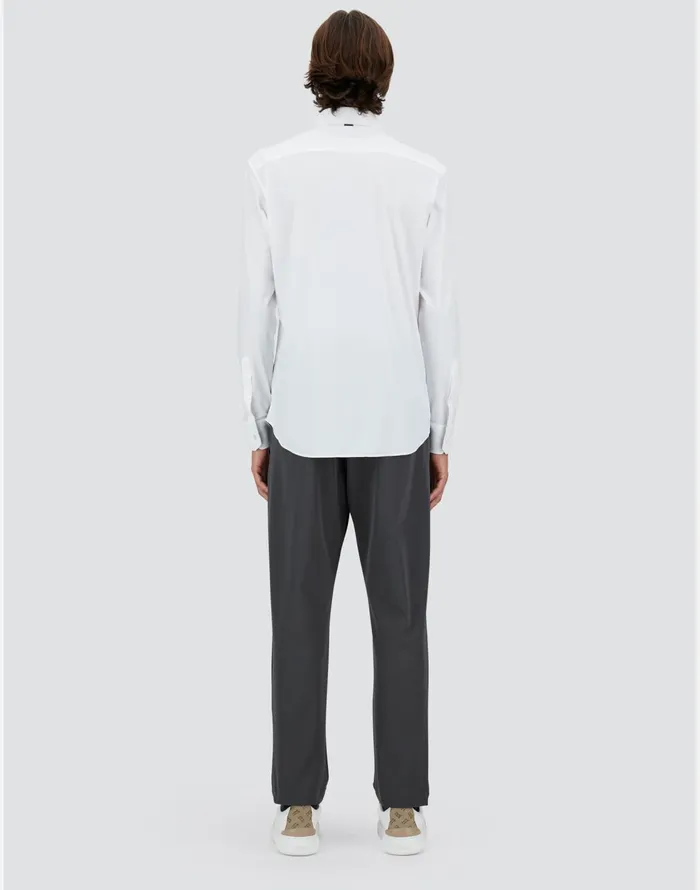 Herno SHIRT MADE OF SPRING ULTRALIGHT SCUBA White Men Shirts