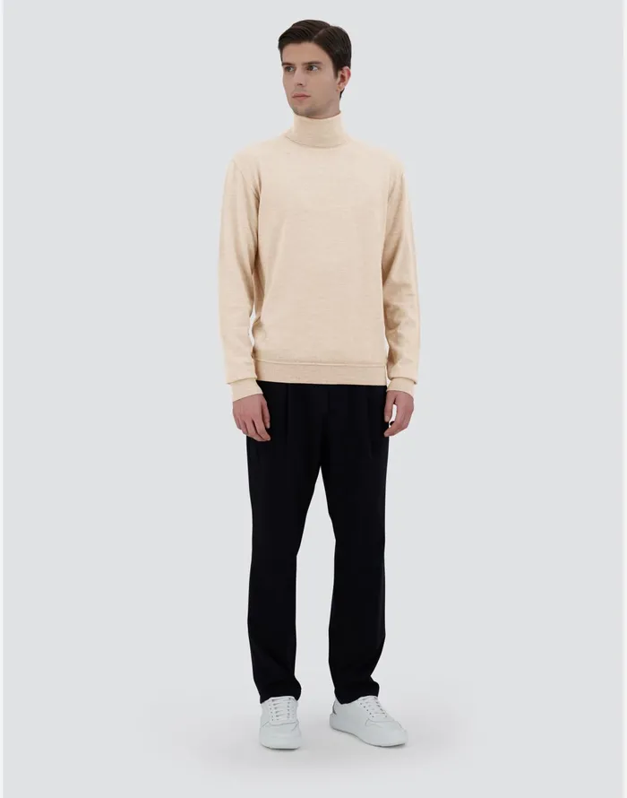 Herno SWEATER IN ENDLESS WOOL Chantilly Men Sweaters and Cardigan