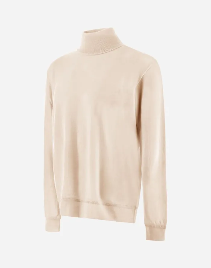 Herno SWEATER IN ENDLESS WOOL Chantilly Men Sweaters and Cardigan