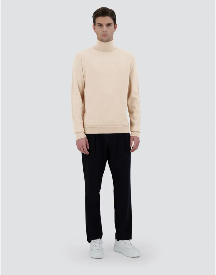 Herno SWEATER IN ENDLESS WOOL Chantilly Men Sweaters and Cardigan