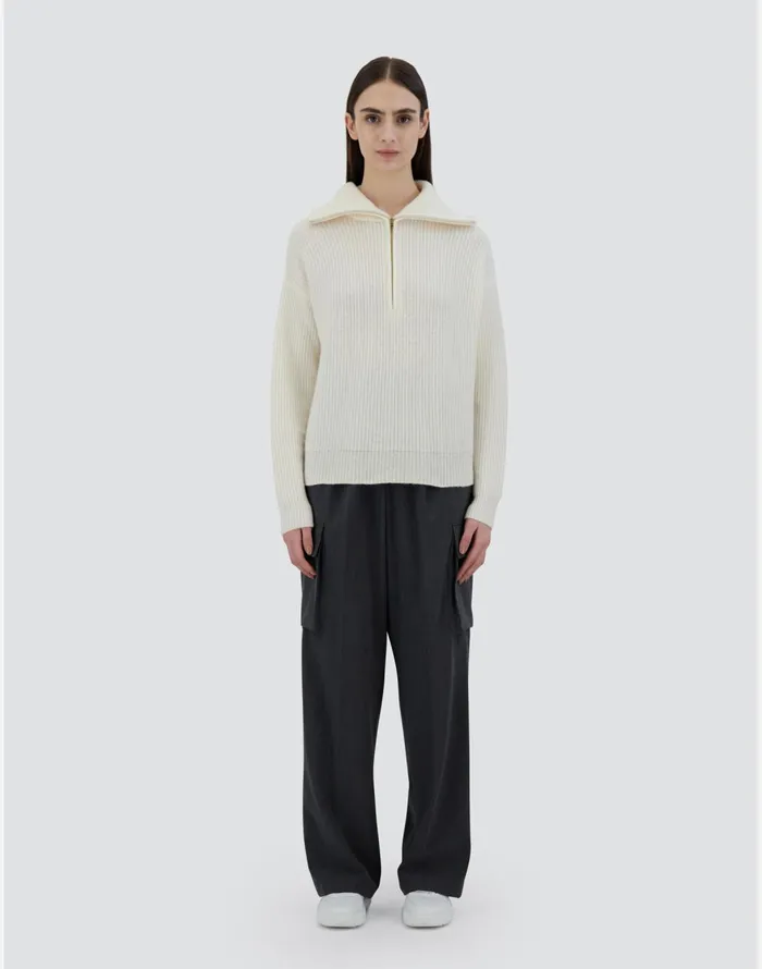 Herno SWEATER IN ETERNITY WOOL White Women Knitwear