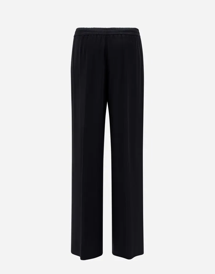 Herno TROUSERS IN NEW SATIN EFFECT Black Women Trousers