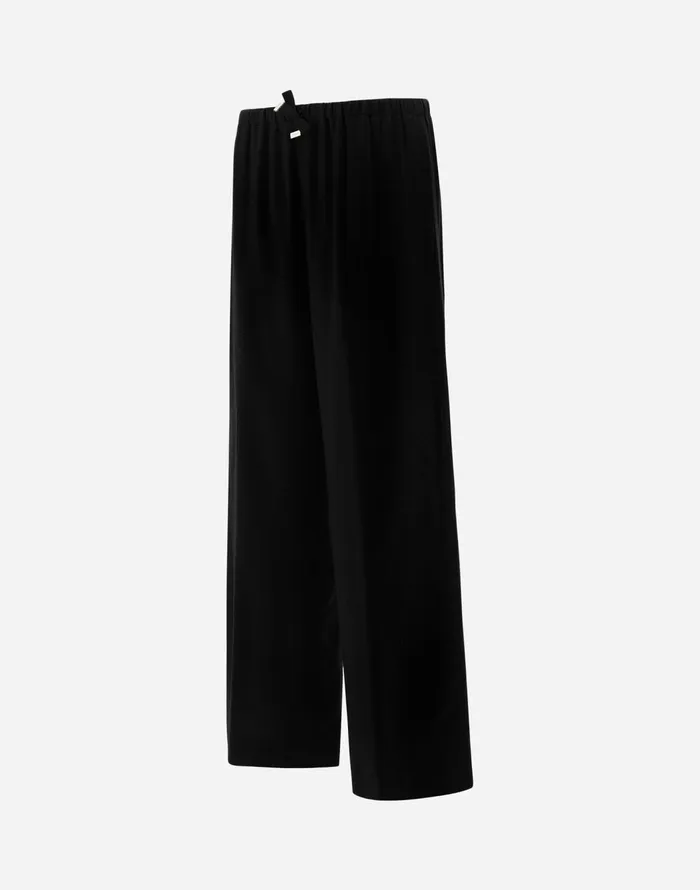 Herno TROUSERS IN WINTER TOUCH Black Women Trousers