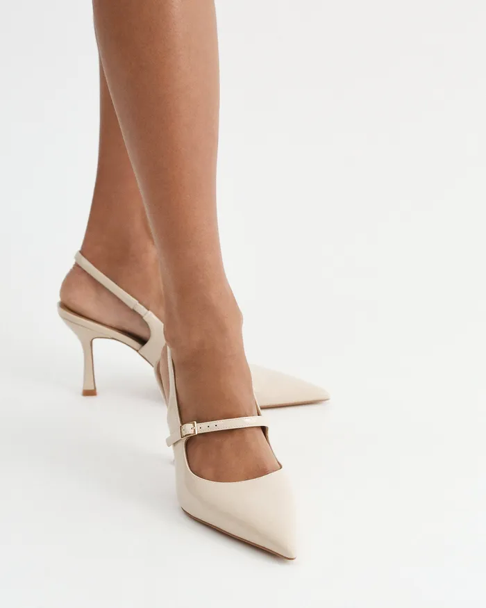 HIGH HEELS Archer high heels sand patent 8211 jomercer Women